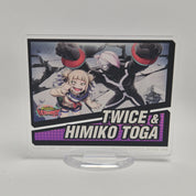 My Hero Academia Twice n Toga Ichiban Kuji Acrylic Stand