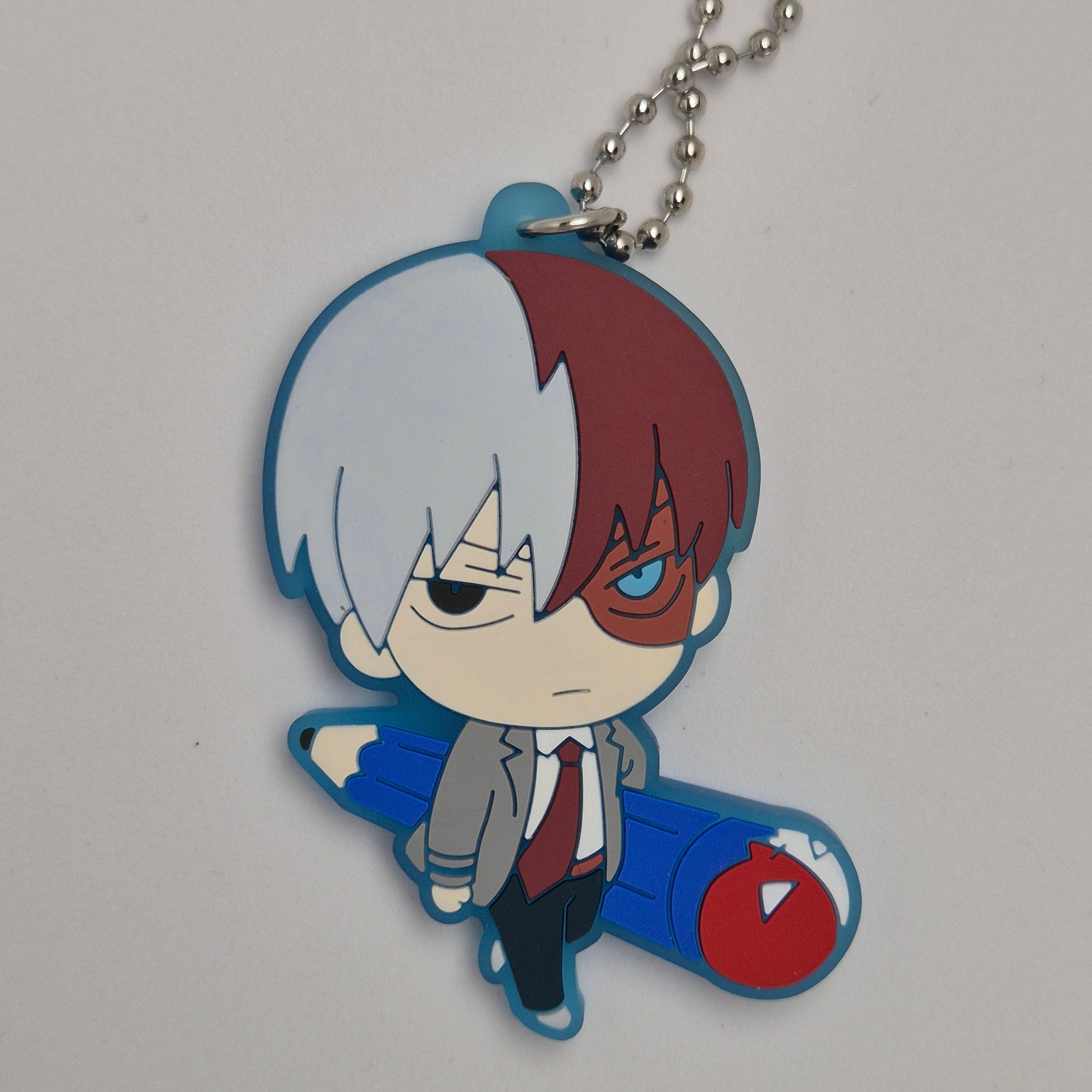 My Hero Academia Todoroki Shoto Pencil n Eraser Vol.1 Rubber Keychain