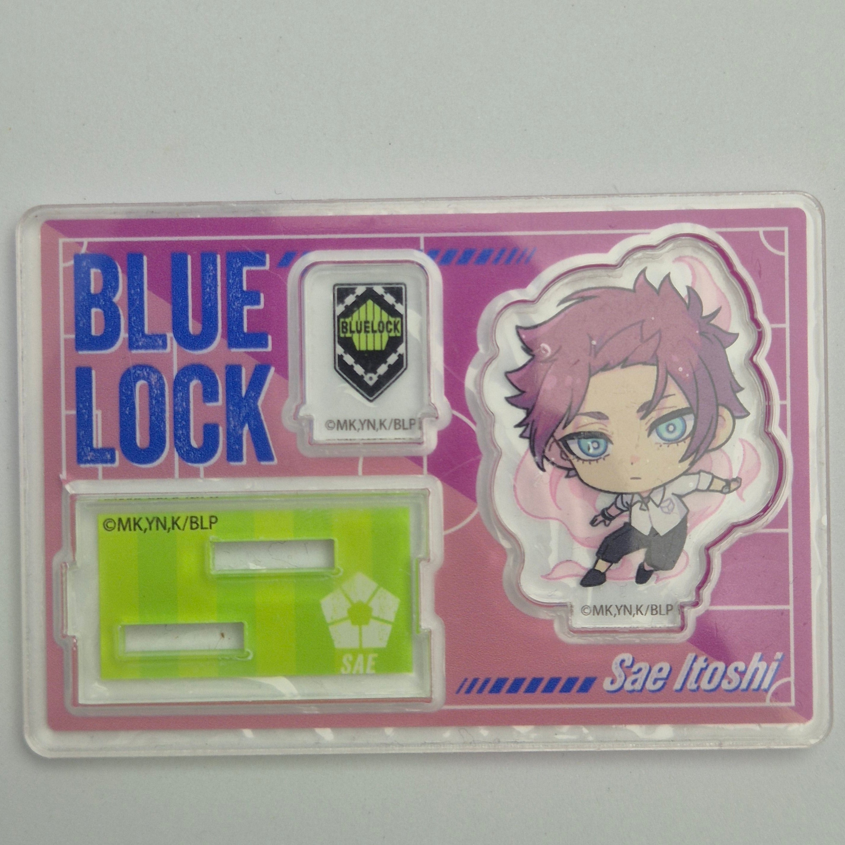 Blue Lock Character Acrylic Stand Gashapon