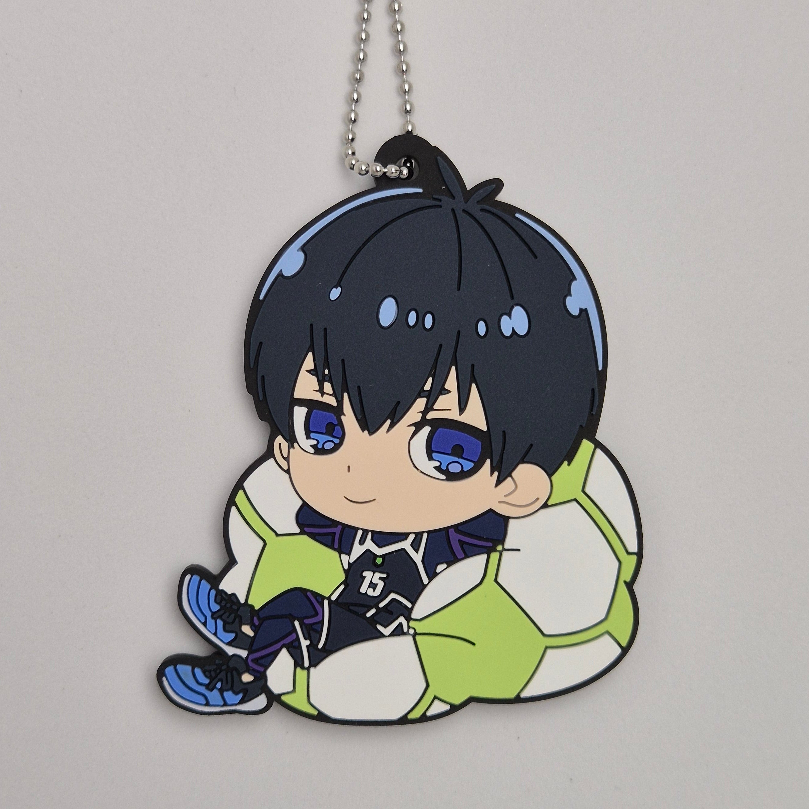 Blue Lock Chirukotto Rubber Character Keychain