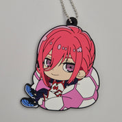 Blue Lock Chirukotto Rubber Character Keychain
