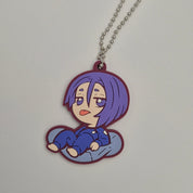 Blue Lock Character Banchoukou Rubber Keychain Gashapon