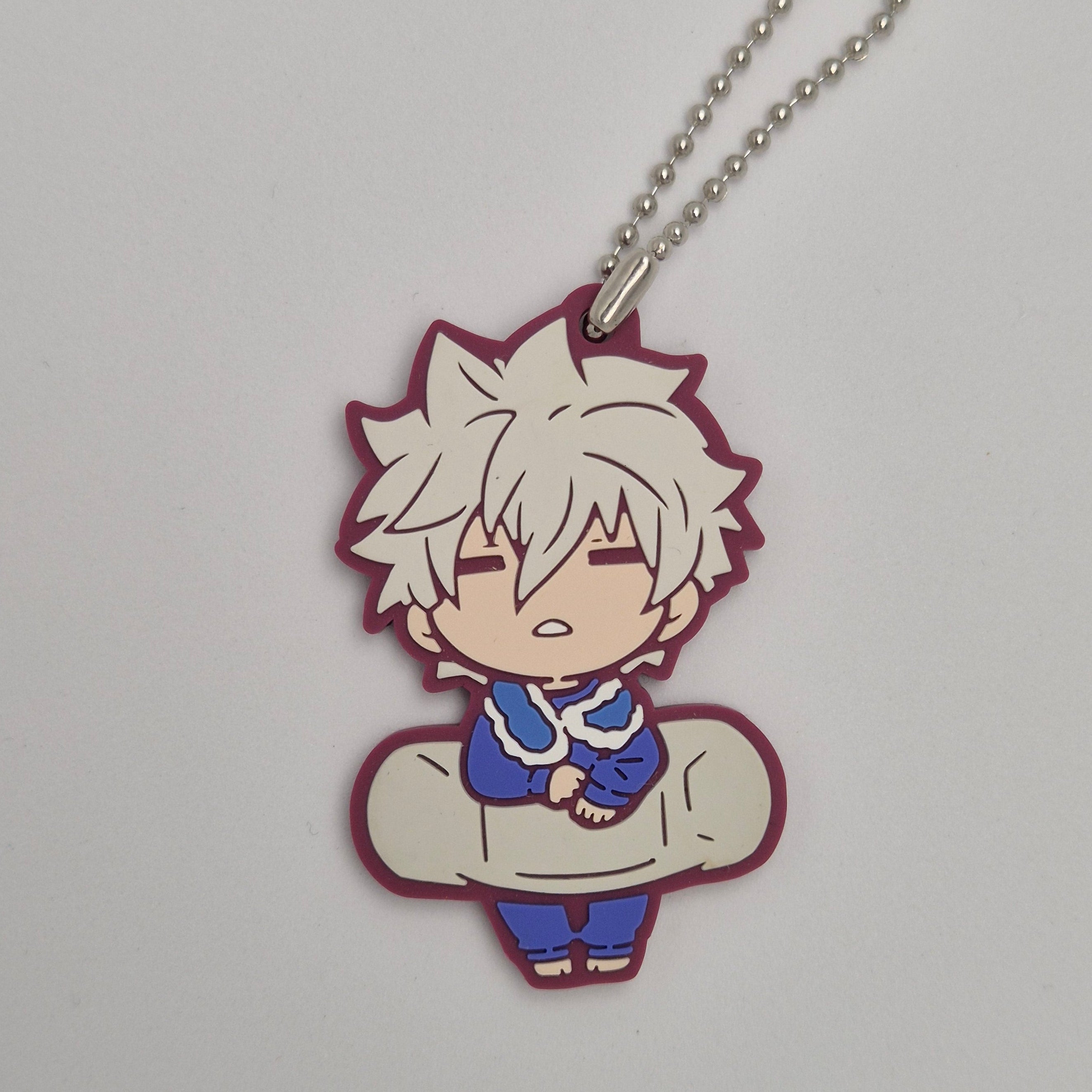 Blue Lock Character Banchoukou Rubber Keychain Gashapon