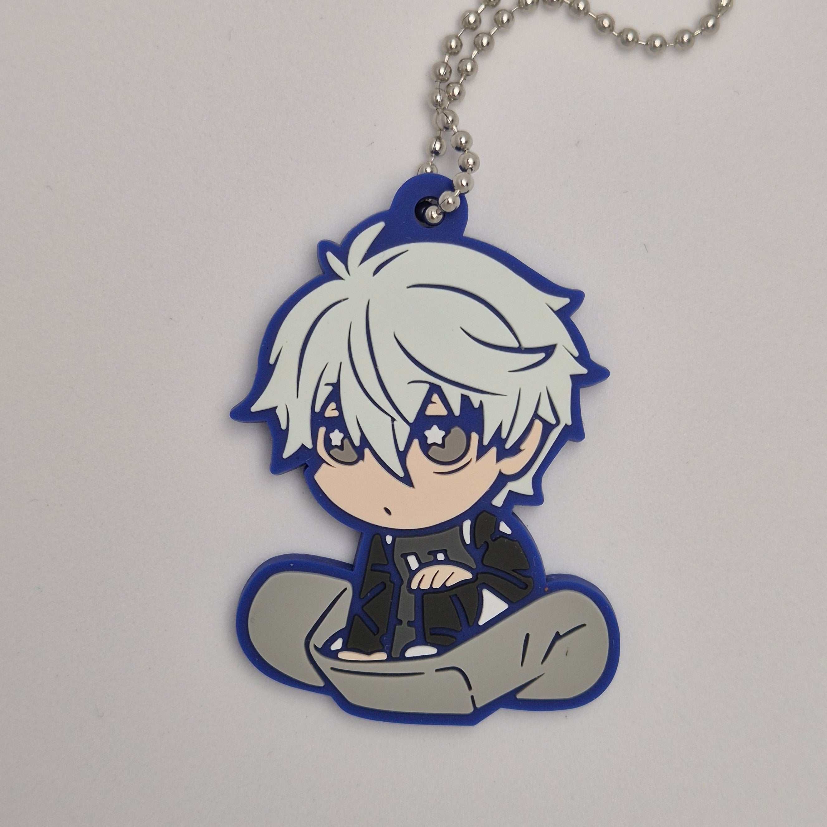 Blue Lock Character Banchoukou Rubber Keychain Gashapon vol.2