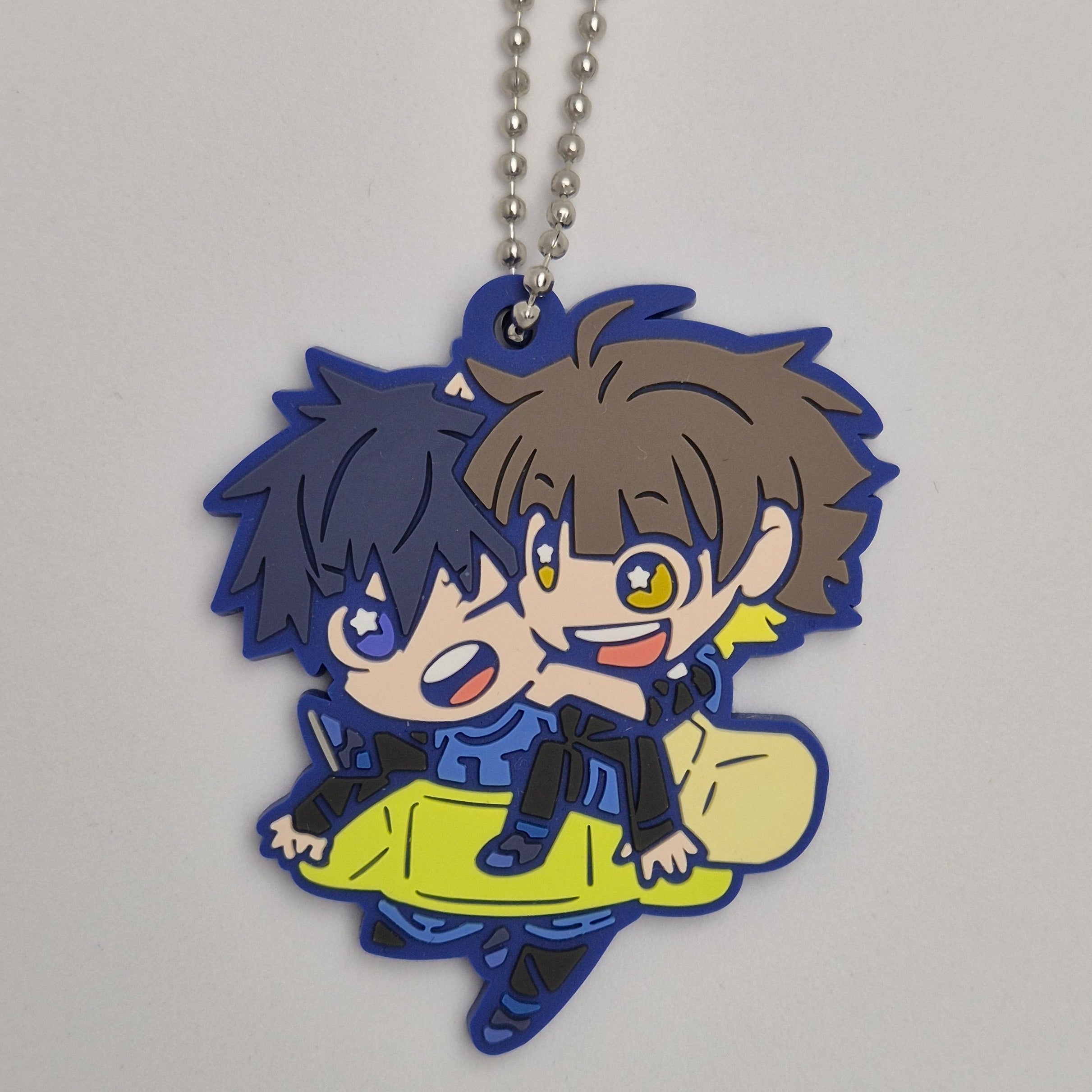 Blue Lock Character Banchoukou Rubber Keychain Gashapon vol.2