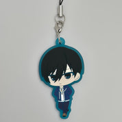 Blue Lock Showtime Character Mascot Rubber Keychain Gashapon