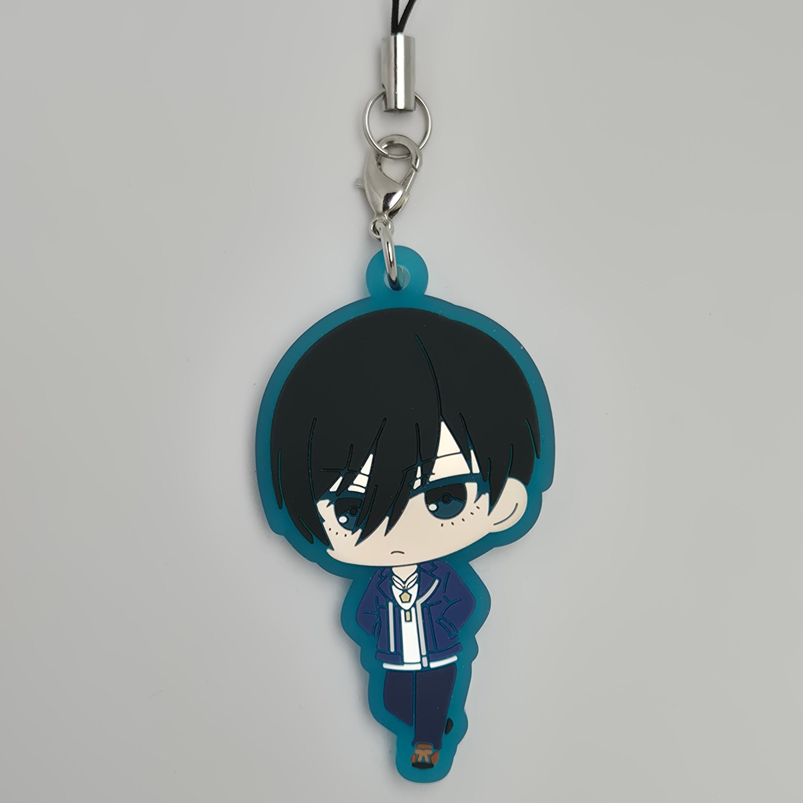 Blue Lock Showtime Character Mascot Rubber Keychain Gashapon