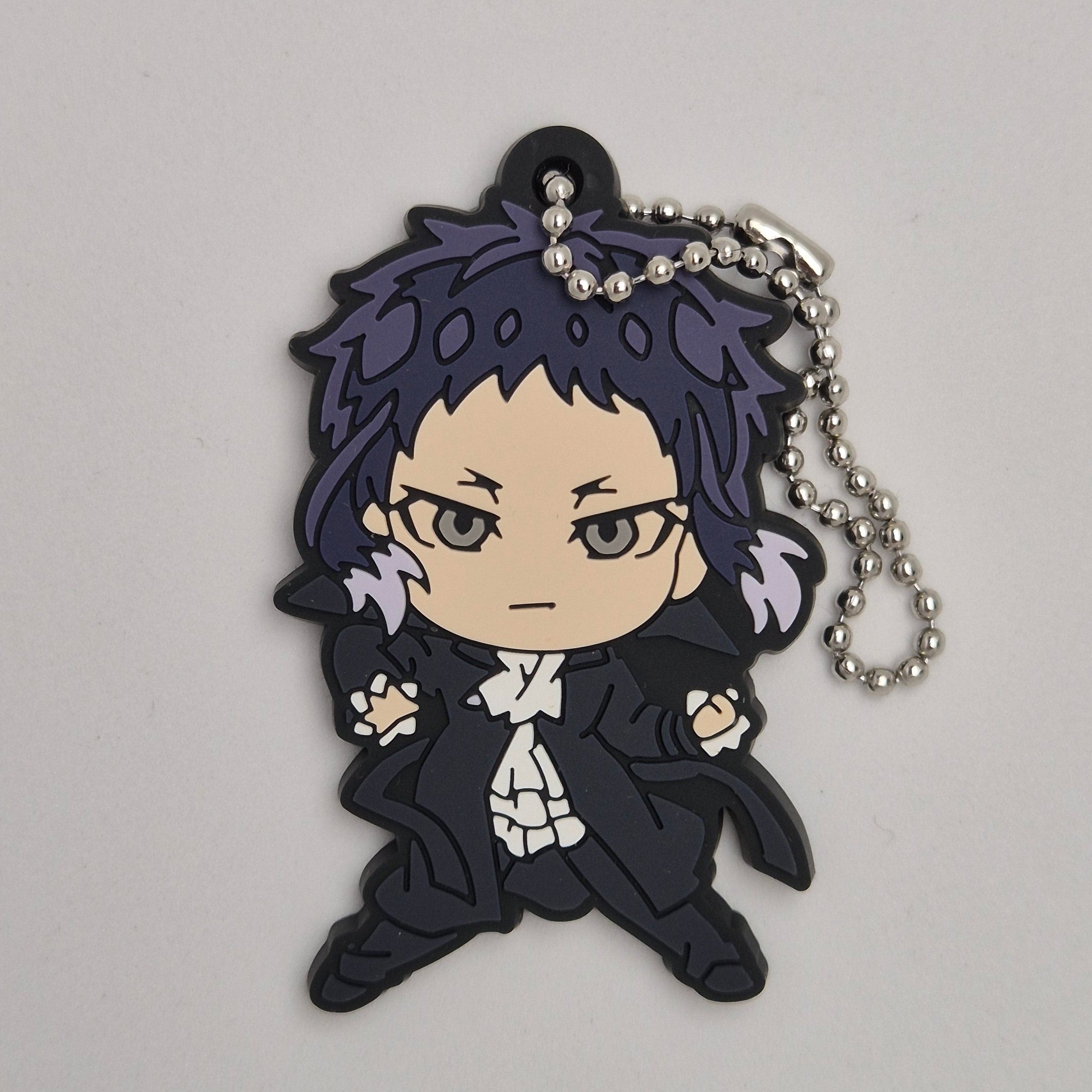 Bungo Stray Dogs Akutagawa Deforaba Rubber Keychain