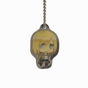 Attack On Titan Hystoria Metallic Keychain Deformed Series