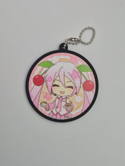 Sakura Miku Good Smile Company Kuji 2024 E prize Rubber Keychain