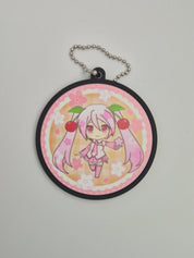 Sakura Miku Good Smile Company Kuji 2024 E prize Rubber Keychain