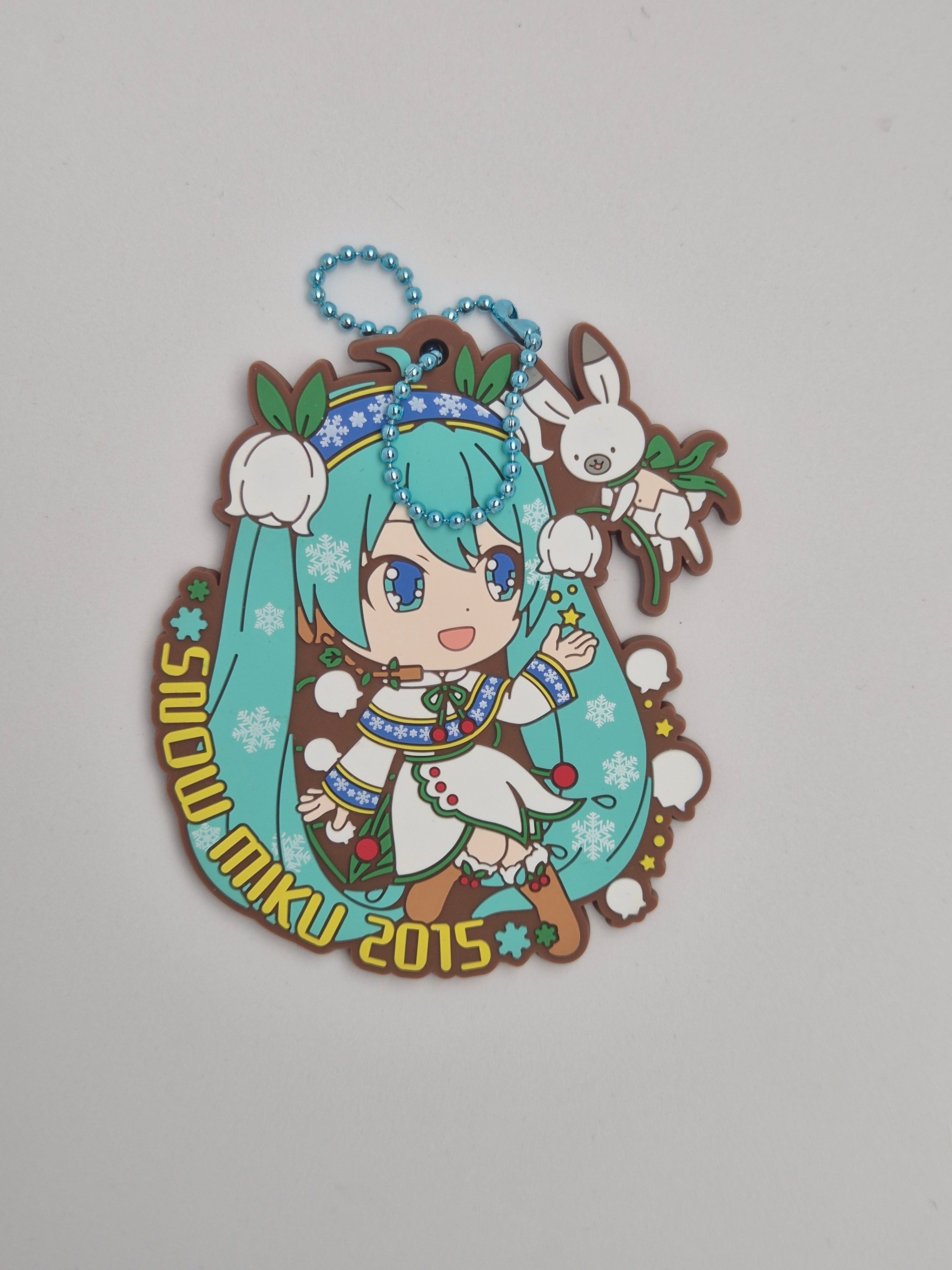 Ichiban Kuji Snow Miku ~Snow Miku All Stars F Rubber Keychain