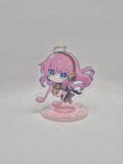 Hatsune Miku Luka Furyu Kuji Acrylic Stand and Keychain