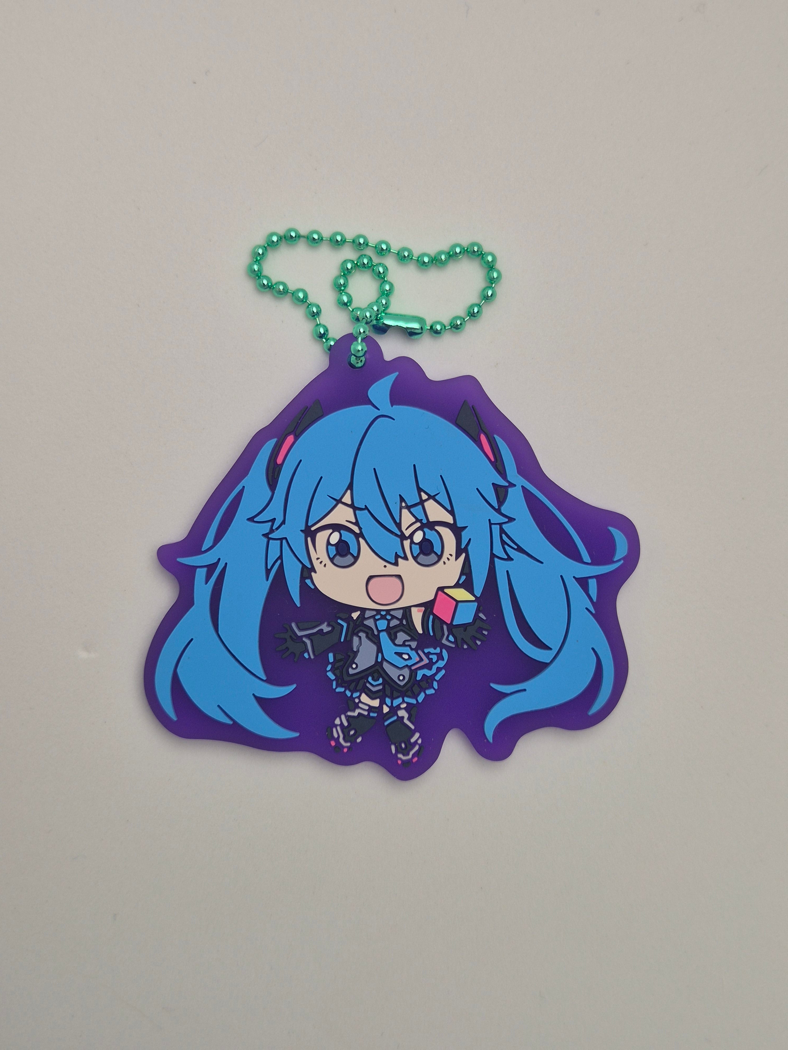 Hatsune Miku Magical Miku 2025 Rubber Keychain