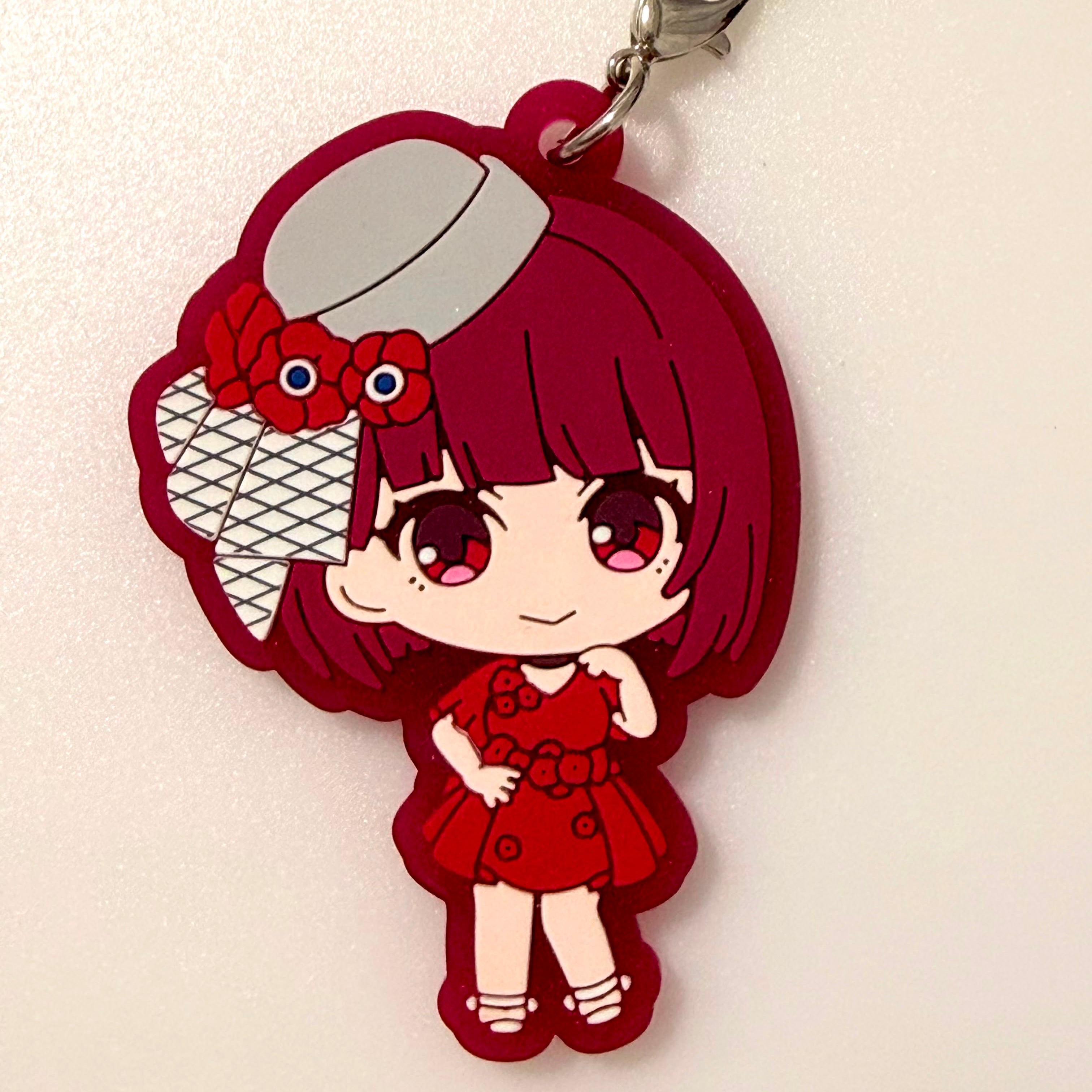 Oshi no Ko Kana Arima strap rubber keychain by Bushiroad