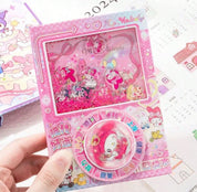 Sanrio Shaker Notebooks My Melody and Kuromi (1 random design)