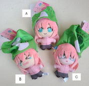 Bocchi The Rock Official Bocchi Plush Keychains by SEGA