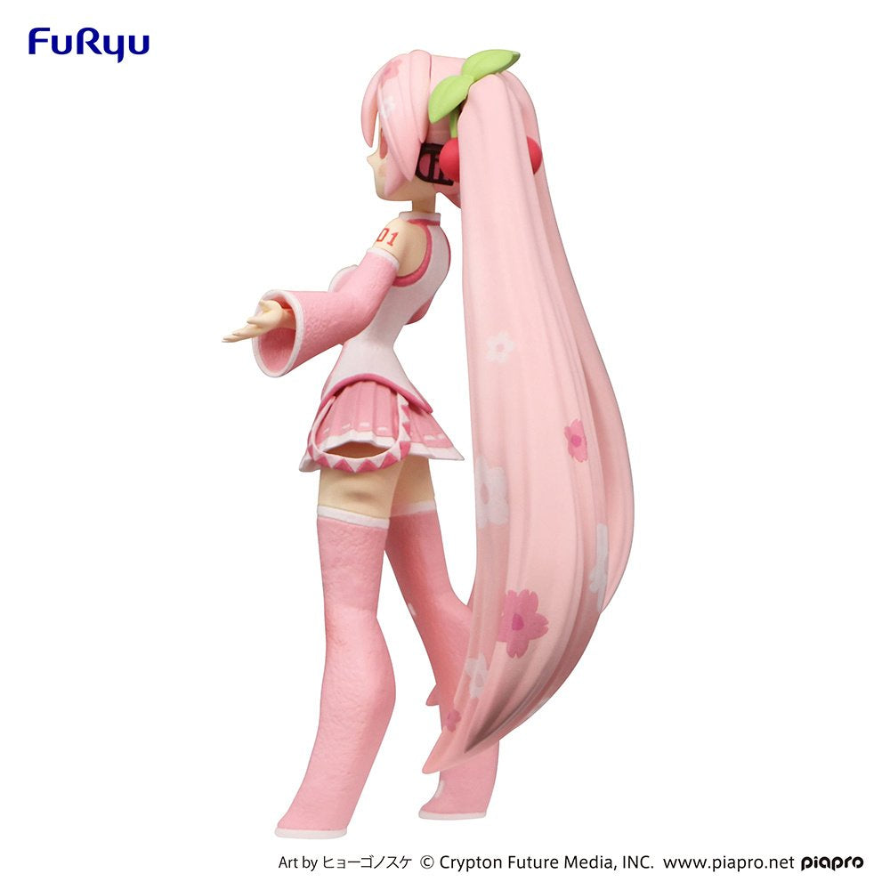 Vocaloid Cartoony Sakura Miku figure (RARE)