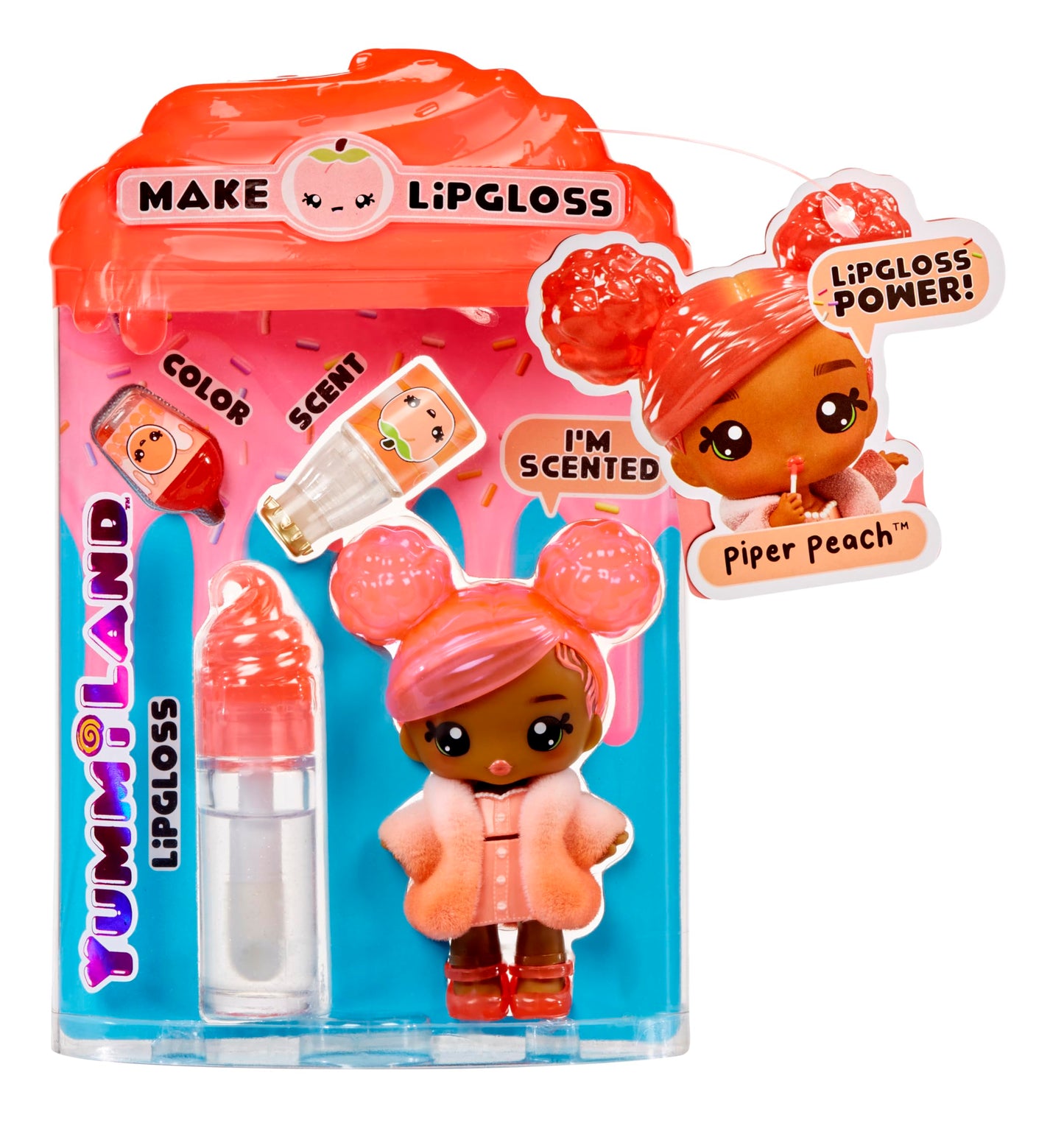 Yummiland Lip Gloss Doll Piper Peach