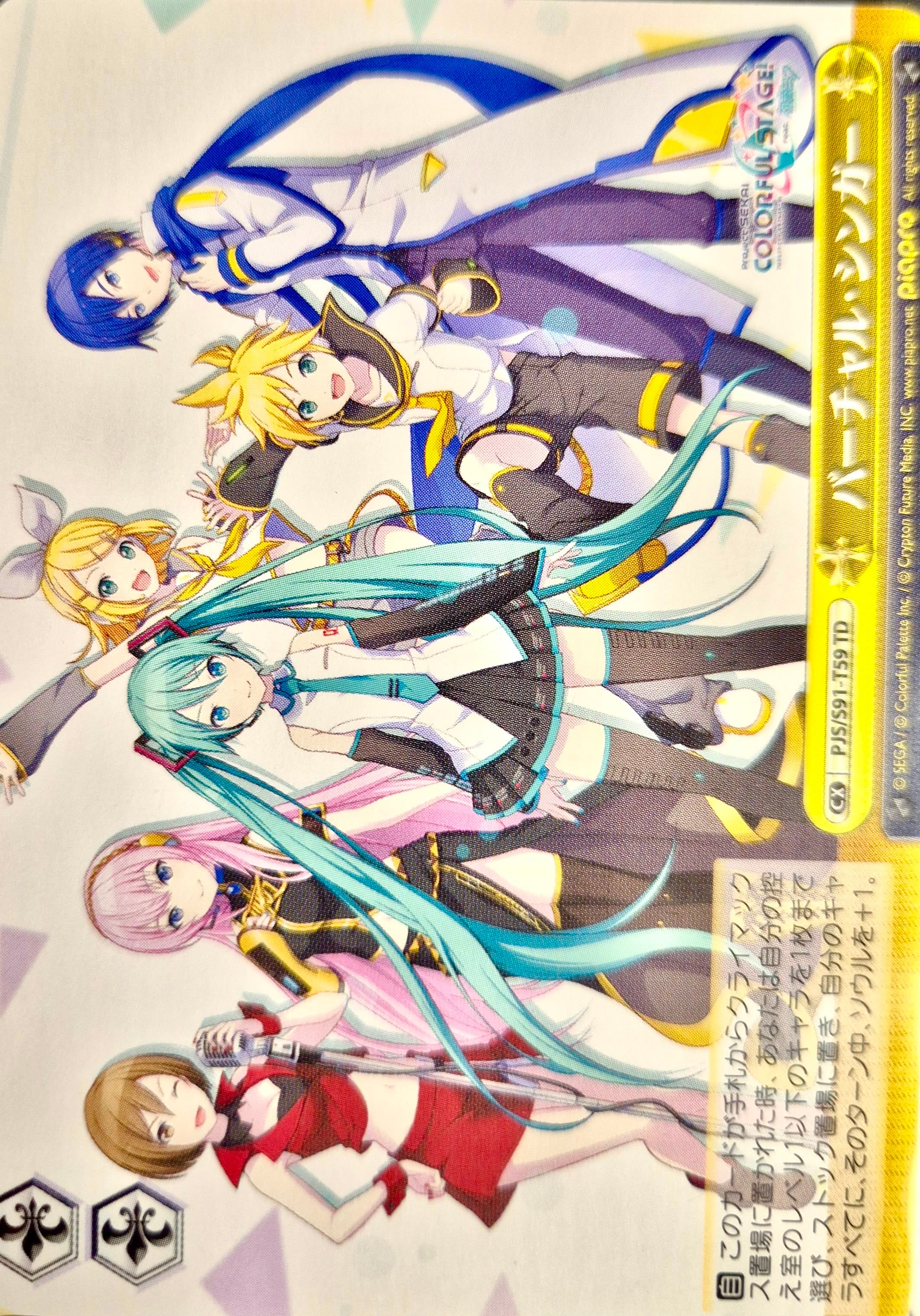 Vocaloid Project Sekai Collector Card 27 Musical Group