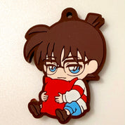 Detective Conan Edogawa Conan rubber keychain by Animate