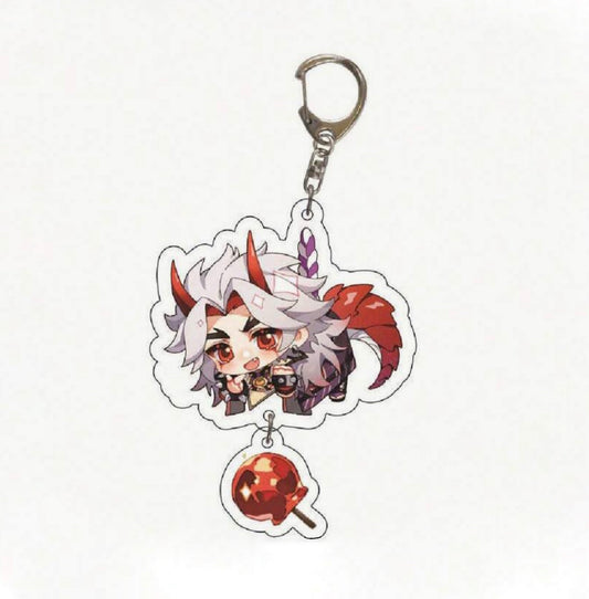 Genshin Impact Arataki Itto Keychain