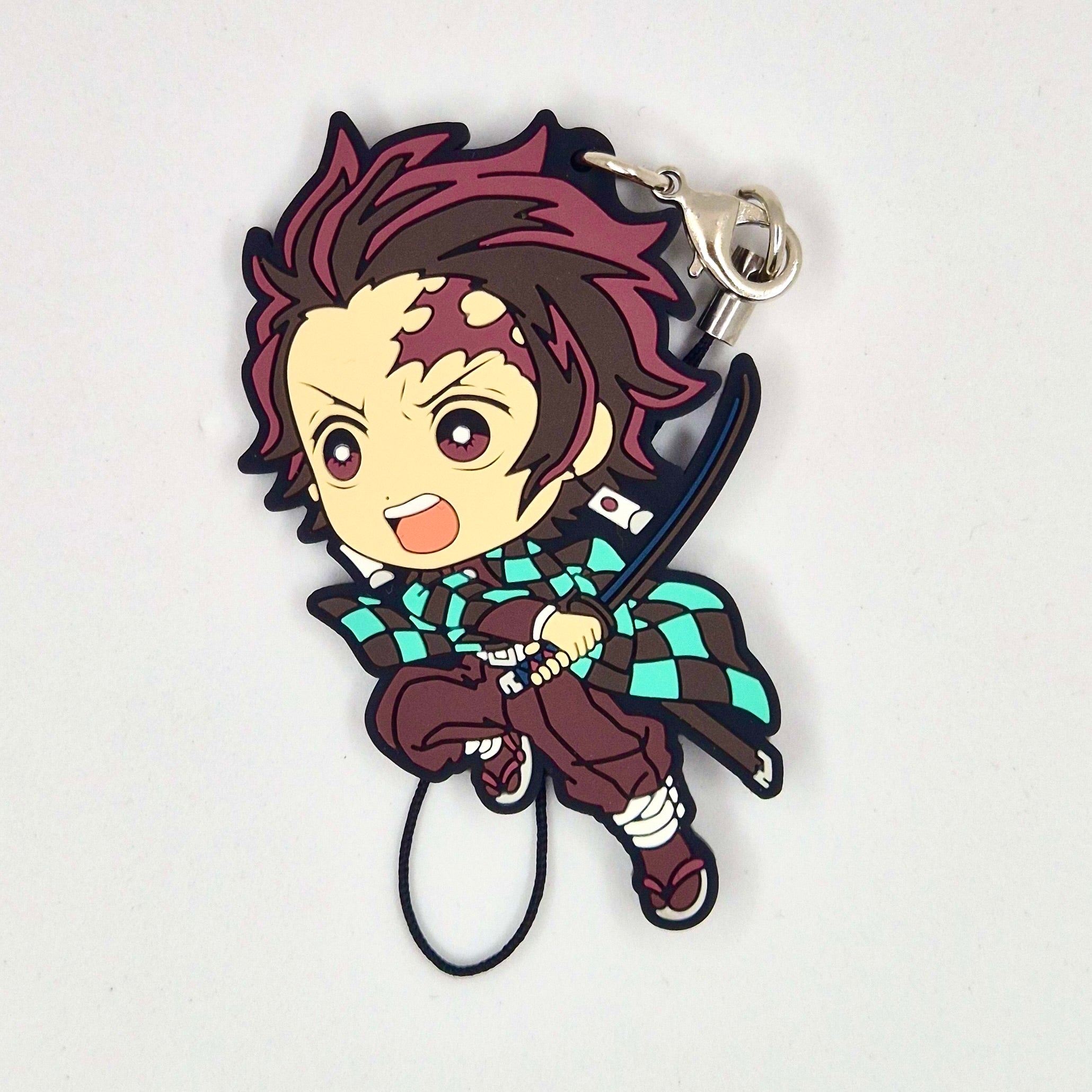 Demon Slayer Official Tanjiro Rubber Keychain
