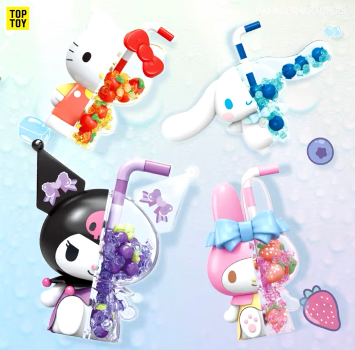 Sanrio My Melody Assembly Block Figure by Toptoy