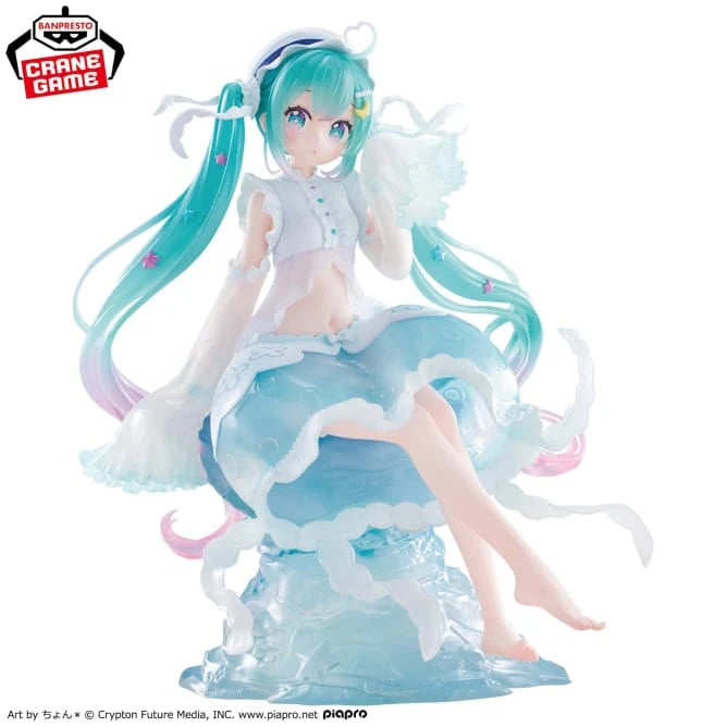Vocaloid Project Sekai Hatsune Miku Jellyfish Evolve Figure by Bandai