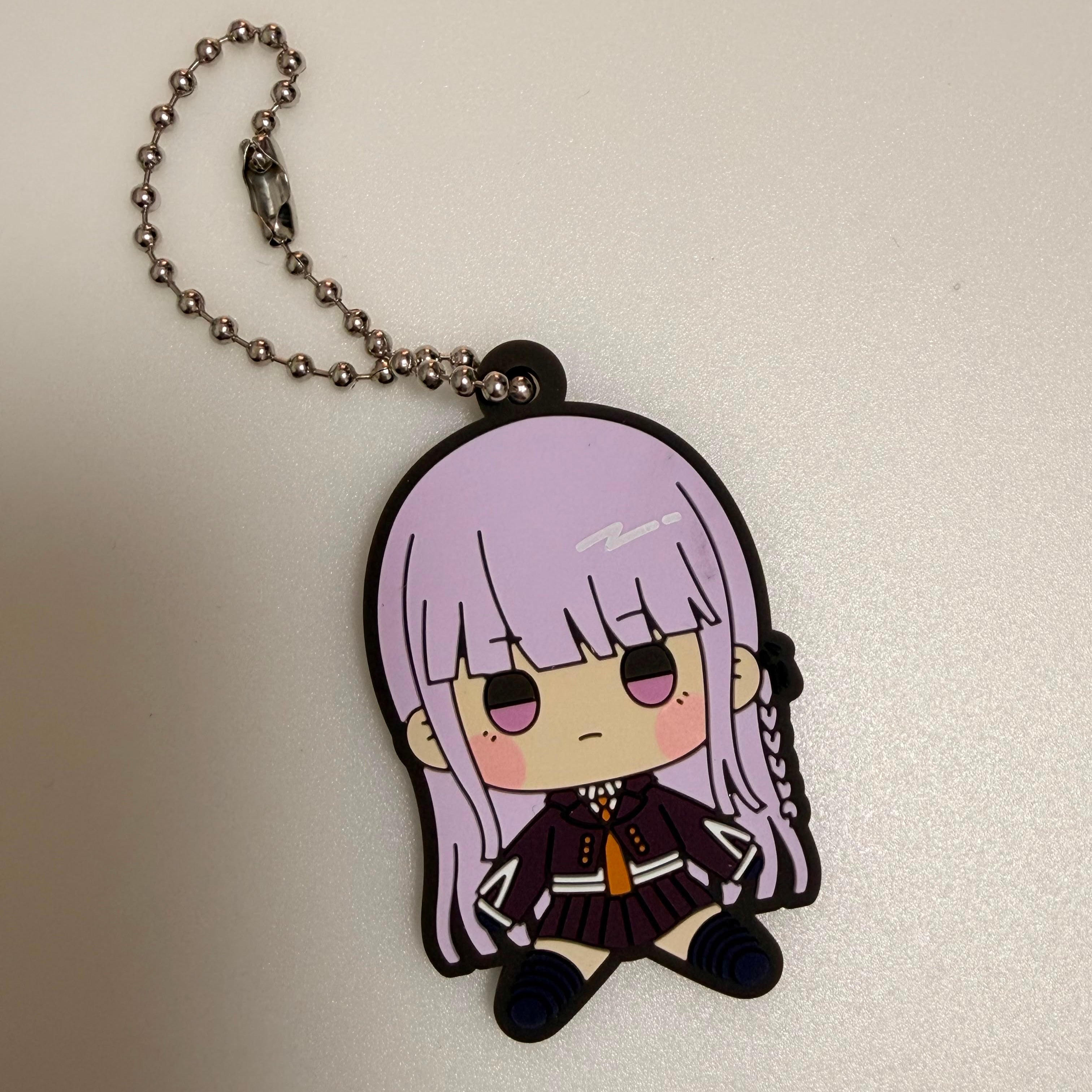 Danganronpa Mochi-doll rubber keychains JP