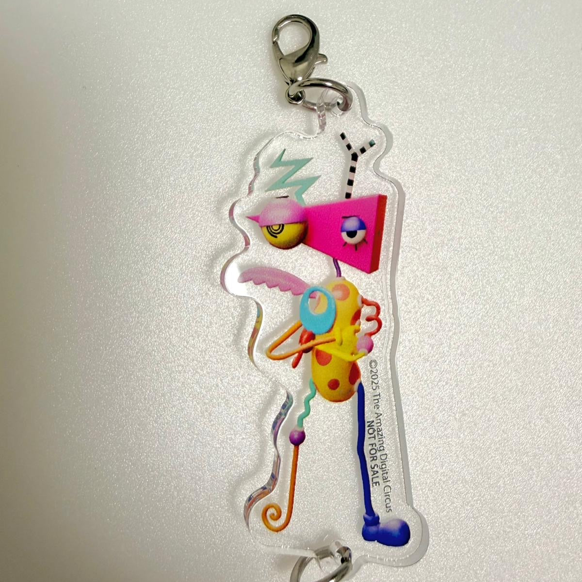 The Amazing Digital Circus Pomni & Zooble acrylic keychain