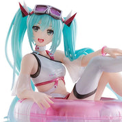 OPEN BOX Vocaloid Hatsune Miku Aqua Float figure