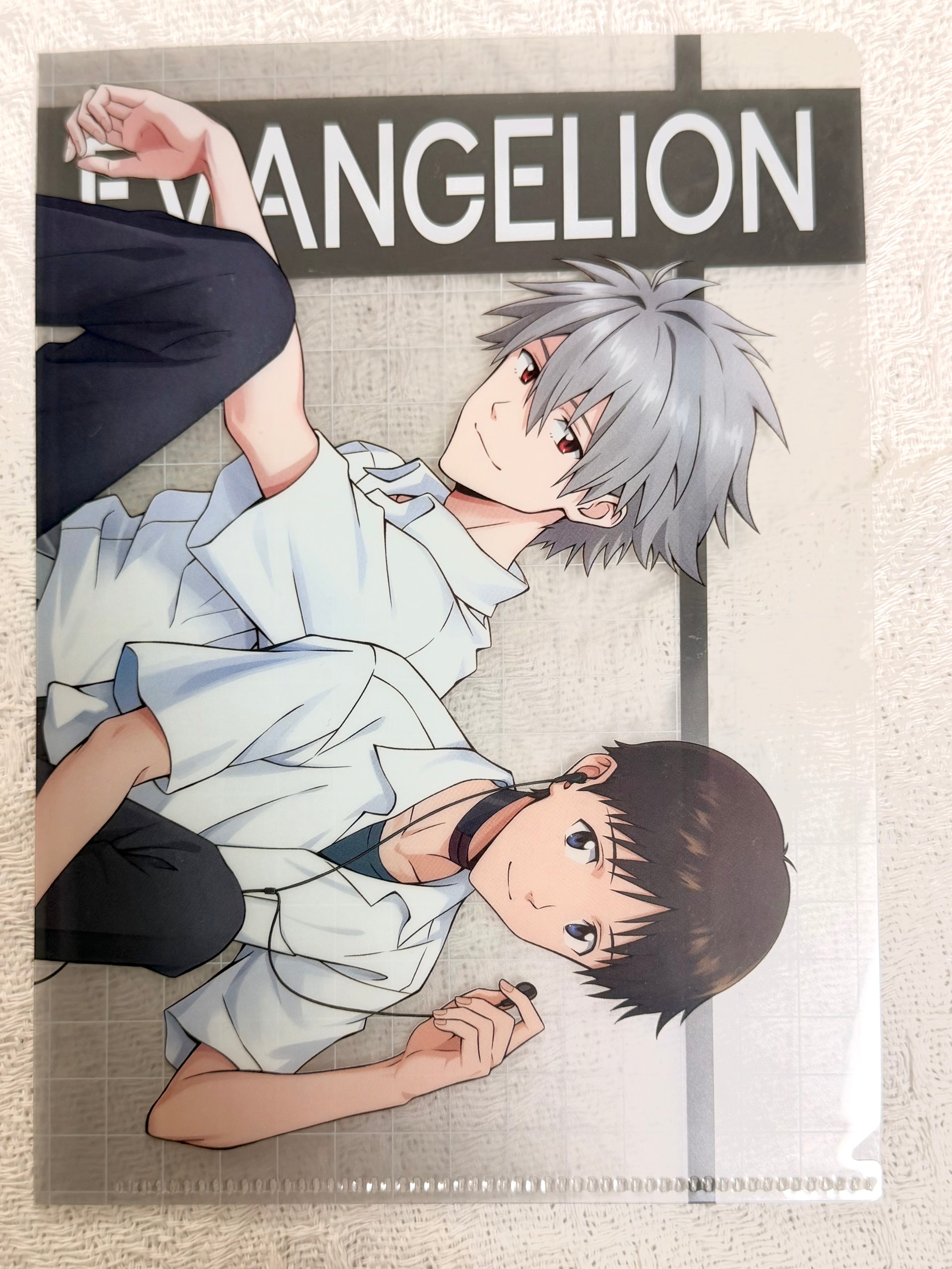 Evangelion Kaworu and Shinji Official Collector A5 Folder 263124