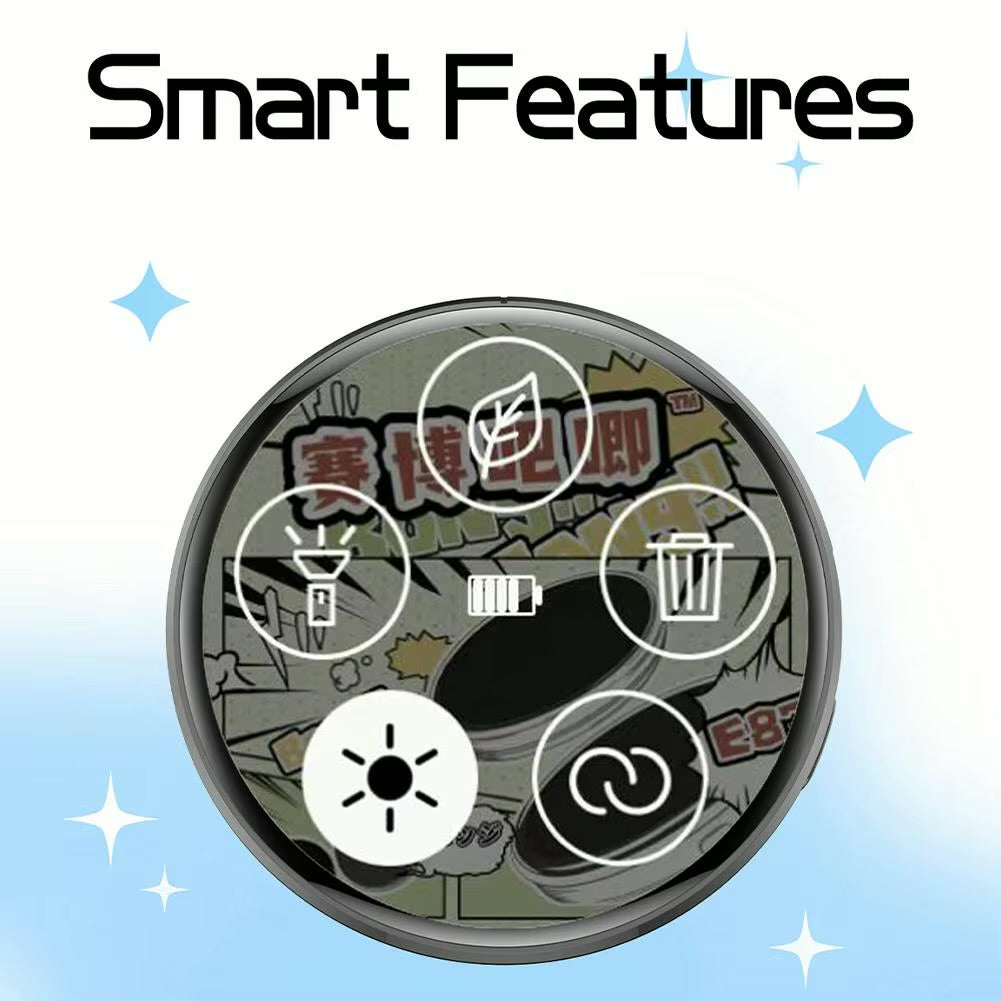 Cybercore Electric E-Badge Pin Badge Customizable Wireless