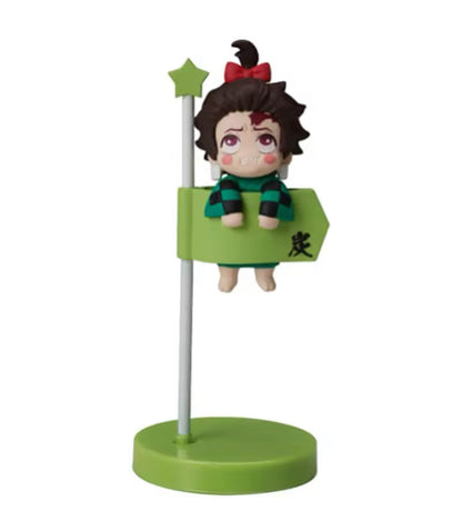 Demon Slayer Sumiko (Tanjiro) Gachapon cake flag STASTO Figure by Bandai