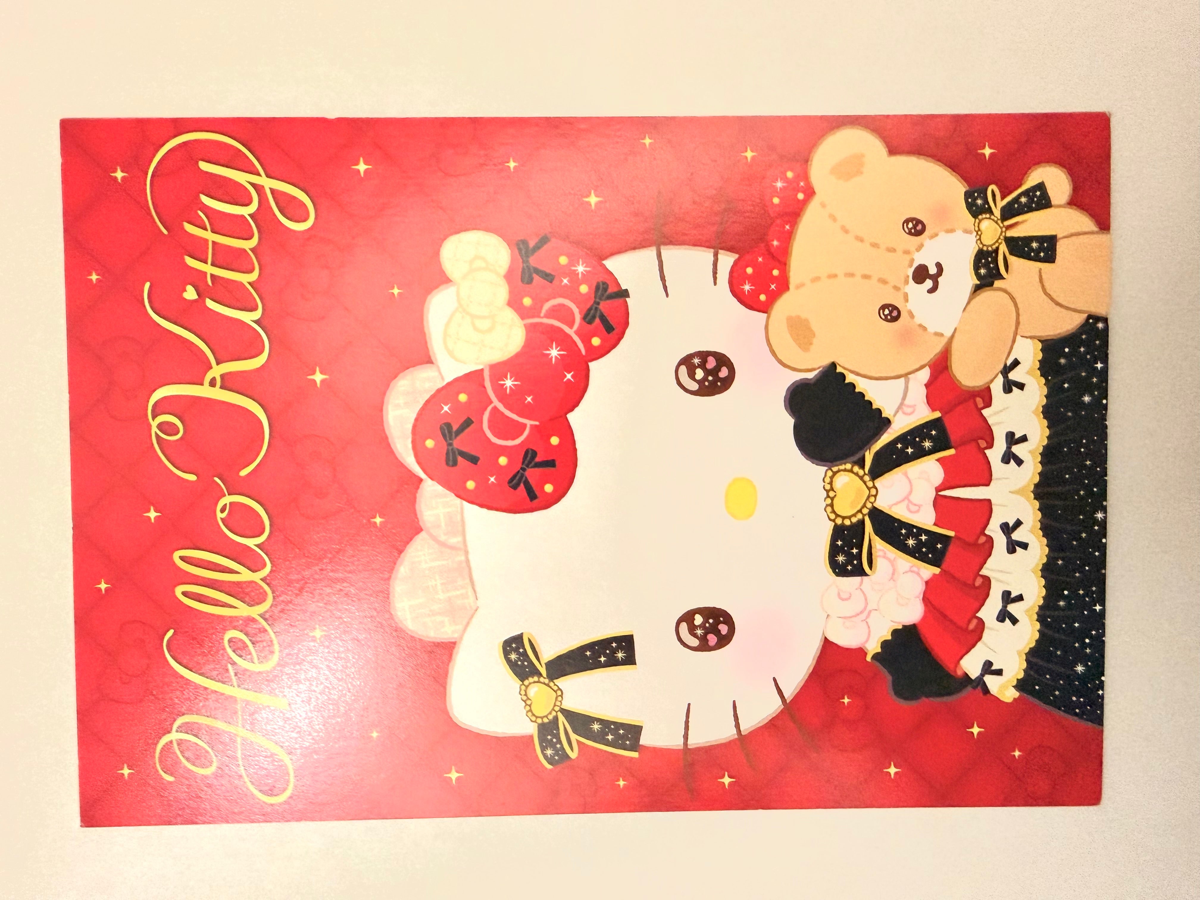 Sanrio Hello Kitty Official Collector Postcard A5 263102