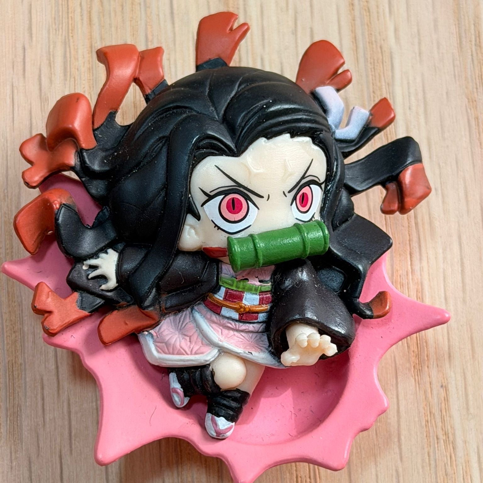 Demon Slayer Buchi Masu! 3D Magnet Kamado Nezuko mini figurine by Bandai