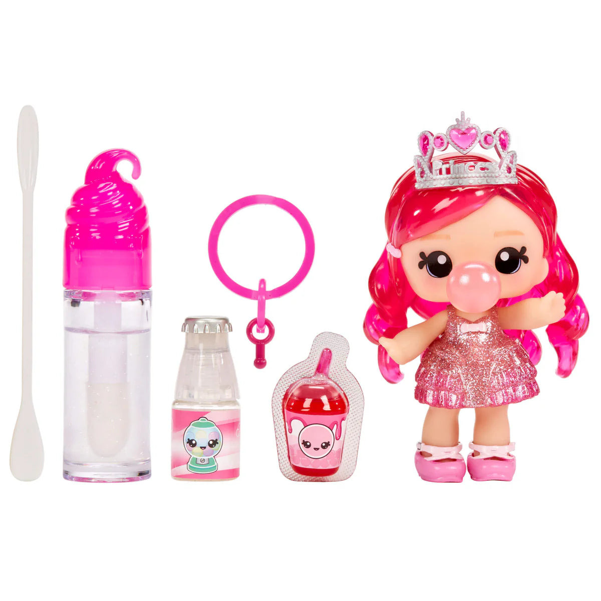 Yummiland Lip Gloss Doll Bianca Bubble Gum