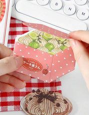 Japanese Themed Laser Cut Vintage Sticker Pack (1 Random Pack)
