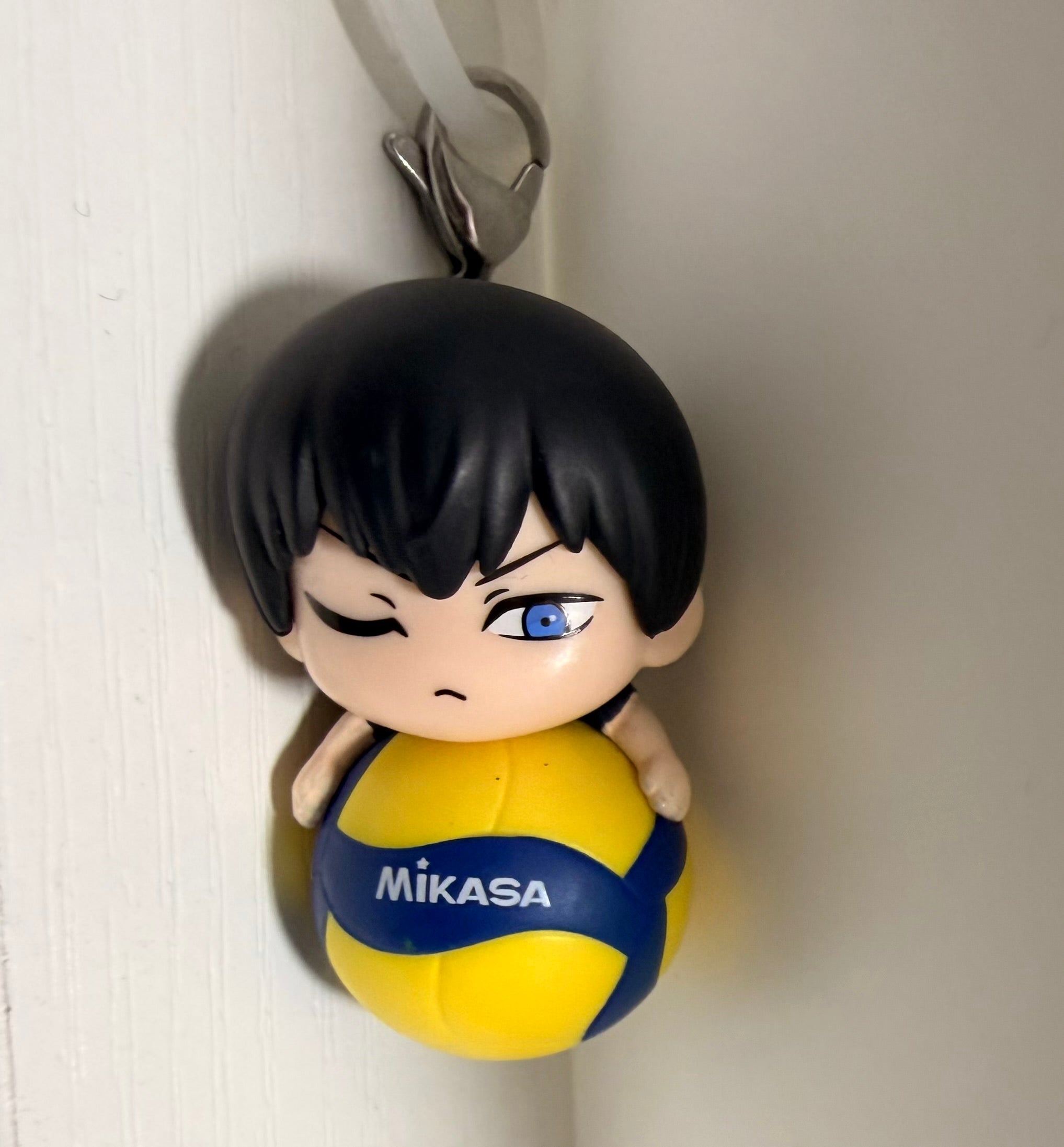 Hakyuu!! Tobio Official Mini Figure Keychain Mejirushi