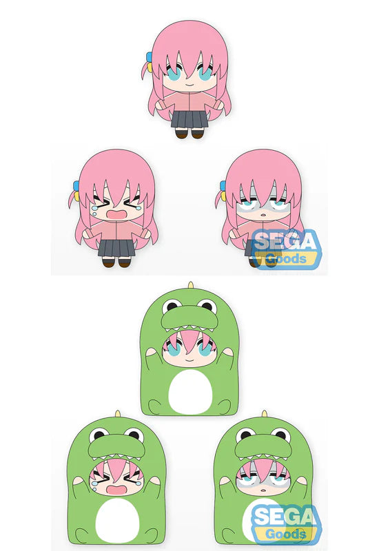 Bocchi The Rock Official Bocchi Plush Keychains by SEGA