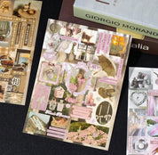 Aesthetic Y2K Rain Days and Jellyfish Shortcake Sticker books 30 pages/book Collage Scrapbook Journaling
