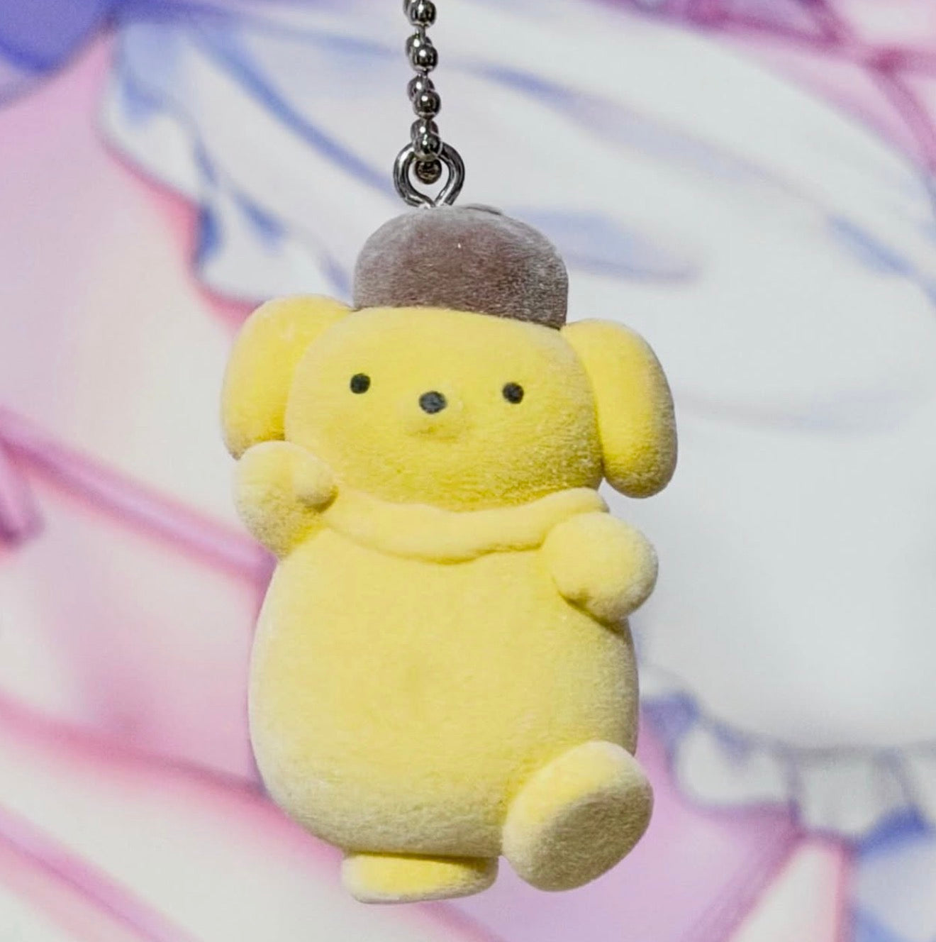 Sanrio Puriland Flocked Mascot Keychain Japan Exclusive 2026