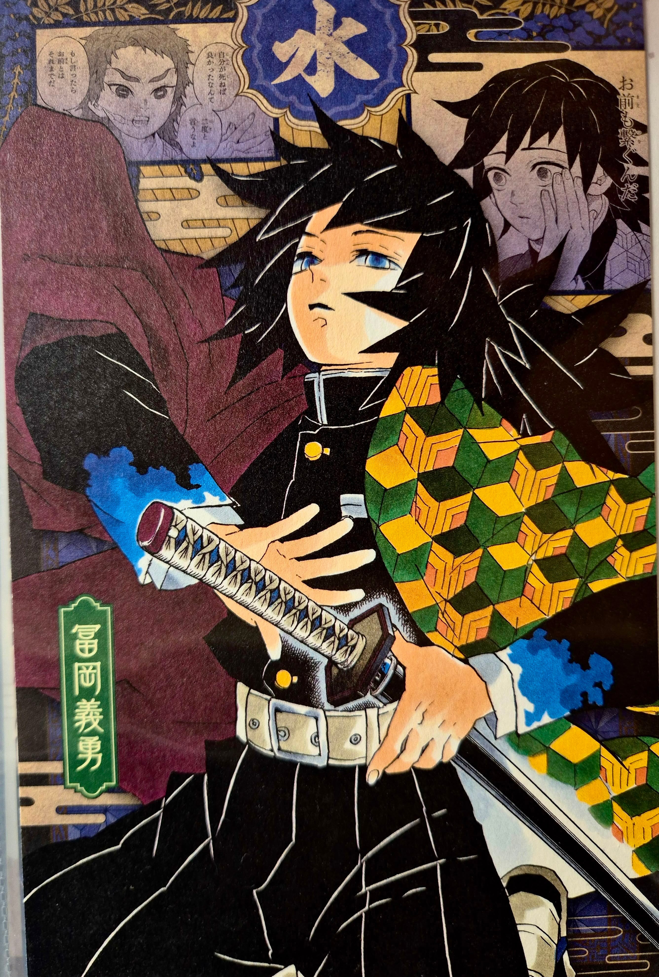Demon Slayer Official Collector Postcard 24 Tomioka Giyu