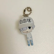 Cells at Work! White Blood Cell (Neutrophil) mini figurine keychain by Bushiroad