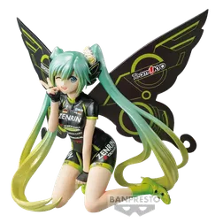 OPEN BOX RARE Vocaloid Hatsune Miku Racing Version Racing Miku 2017 Team UKYO Cheering Version Chronicles