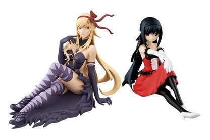 Madogatari Madoka Magica Kiss Shot & Homura Collaboration Dress Version Figure Set of 2 (RARE)