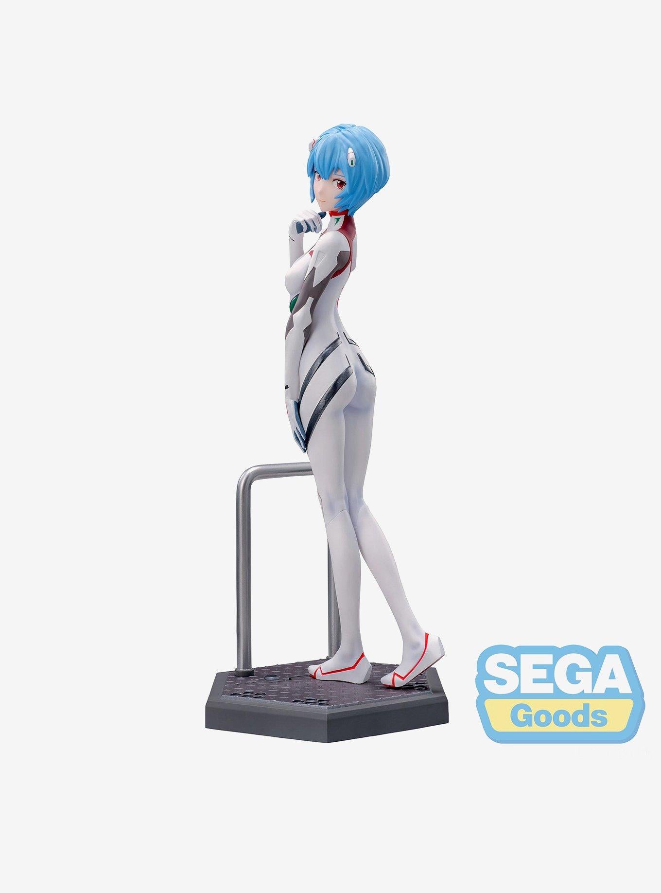 NO BOX  Evangelion Rei LUMINASTA White Figure by SEGA
