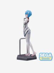 NO BOX  Evangelion Rei LUMINASTA White Figure by SEGA