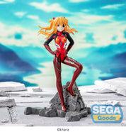 OPEN BOX Evangelion 3.0+0.1 Asuka Shikinami Langley  Thrice Upon a Time Figure by SEGA